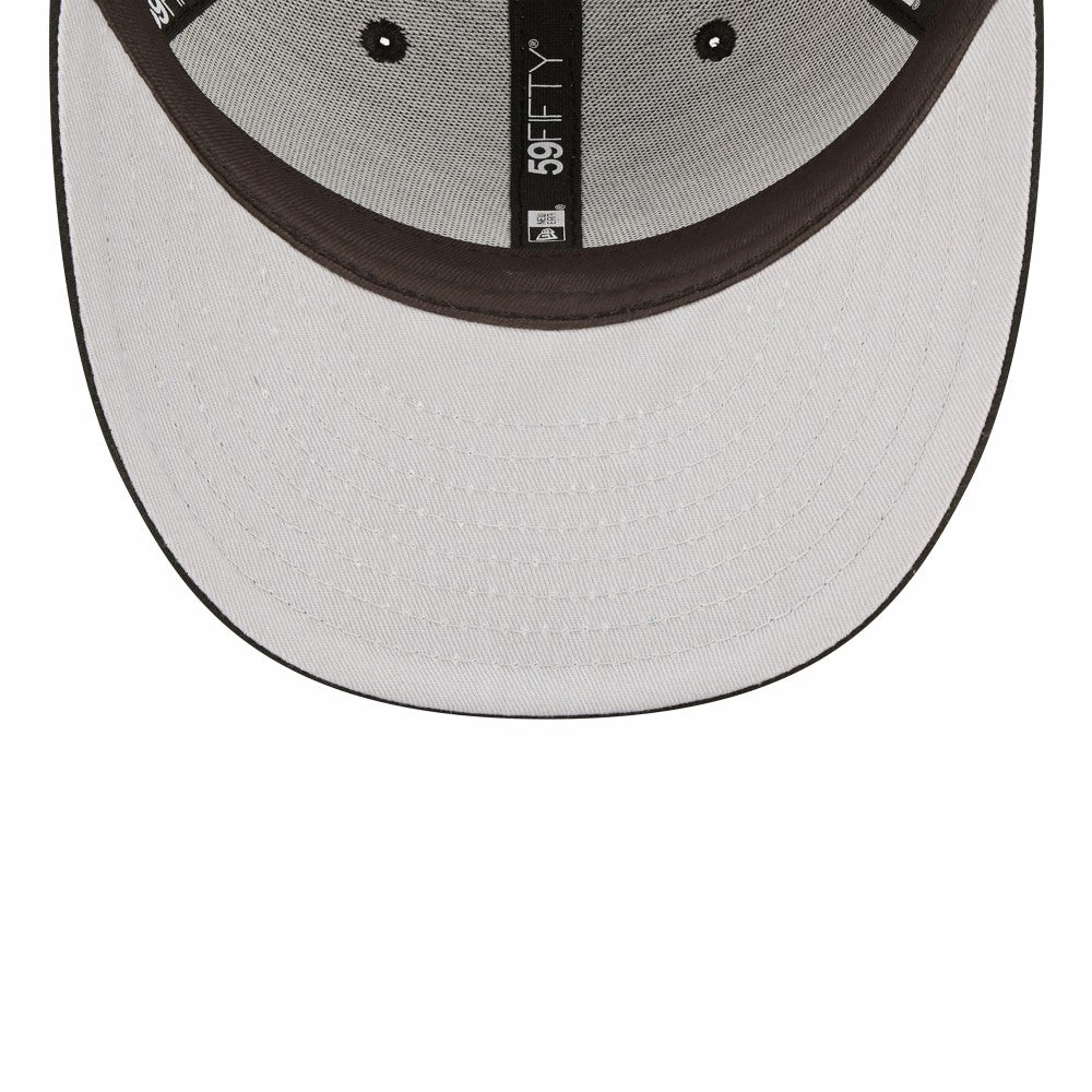 Miami Marlins Low Profile 59FIFTY Fitted Hat Black