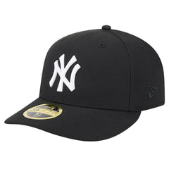 New York Yankees Low Profile 59FIFTY Fitted Hat Black