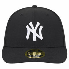 New York Yankees Low Profile 59FIFTY Fitted Hat Black