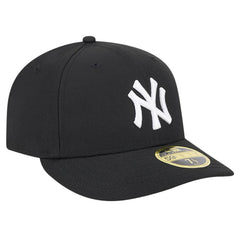 New York Yankees Low Profile 59FIFTY Fitted Hat Black