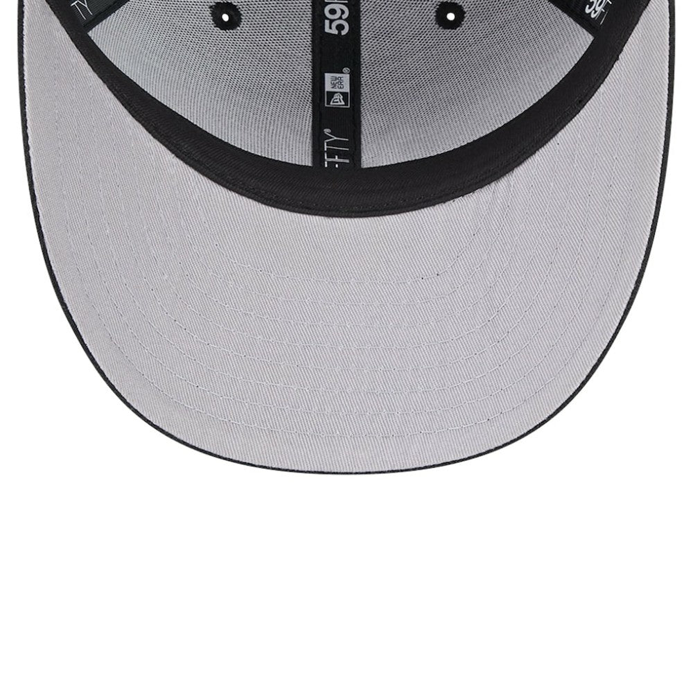 New York Yankees Low Profile 59FIFTY Fitted Hat Black