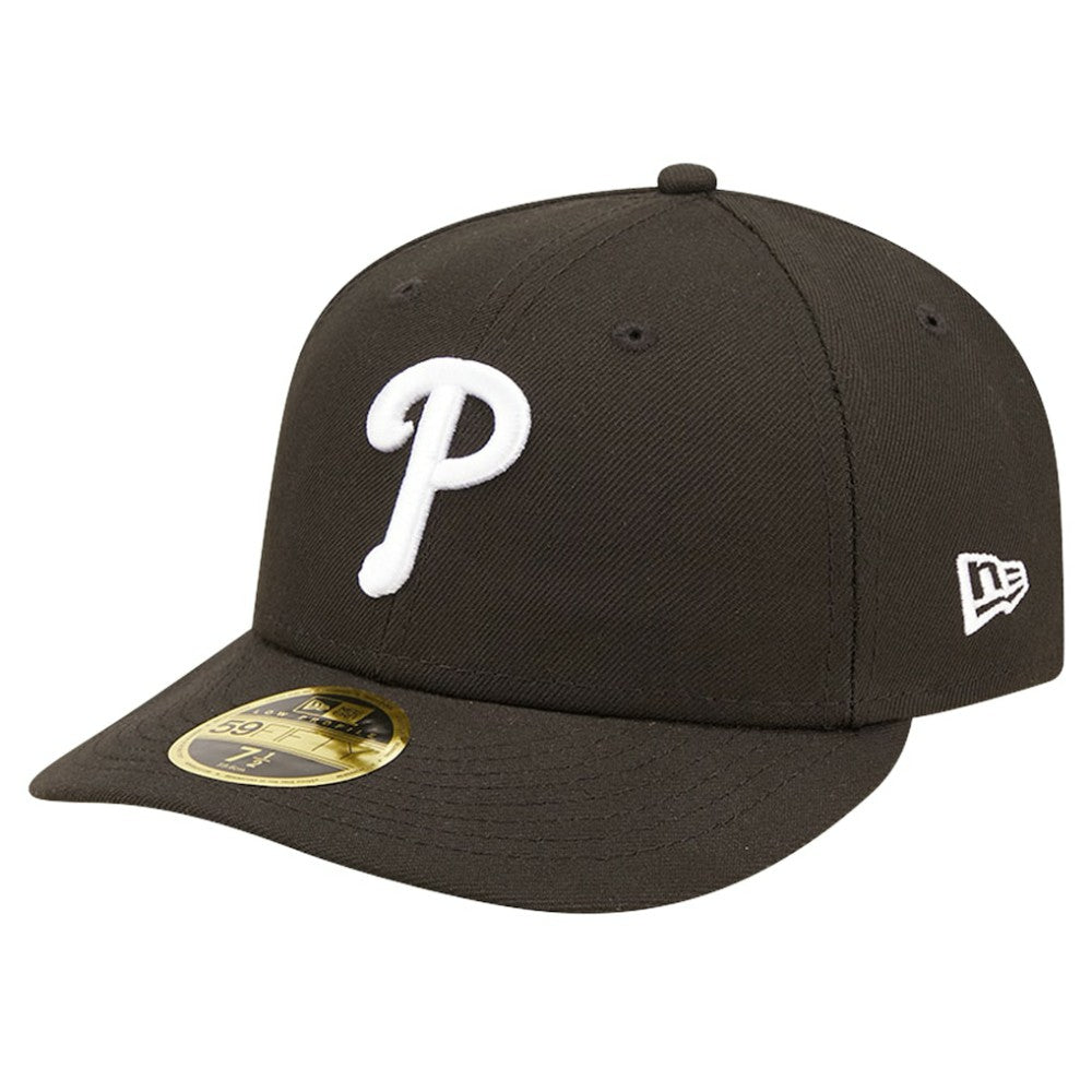 Philadelphia Phillies Low Profile 59FIFTY Fitted Hat Black
