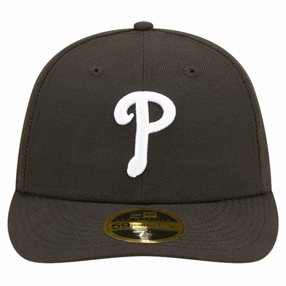 Philadelphia Phillies Low Profile 59FIFTY Fitted Hat Black
