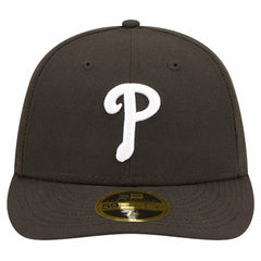 Philadelphia Phillies Low Profile 59FIFTY Fitted Hat Black