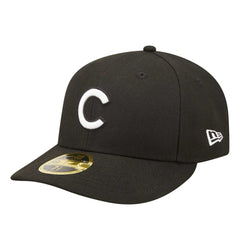 Chicago Cubs Low Profile 59FIFTY Fitted Hat Black