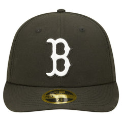 Boston Red Sox Low Profile 59FIFTY Fitted Hat Black