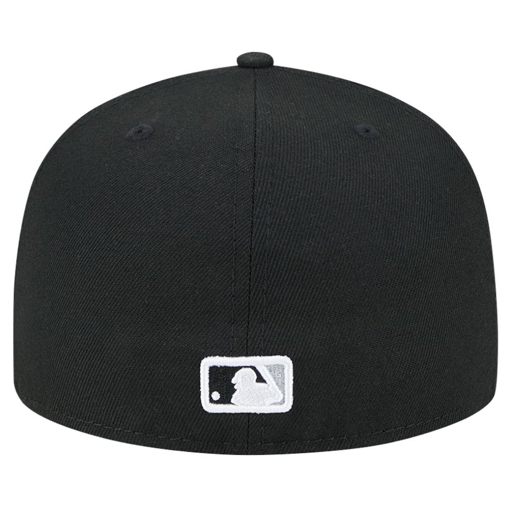 New York Yankees Checkered Undervisor 59FIFTY Fitted Hat Black