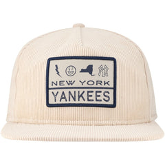 New York Yankees Summer Essential Golfer Snapback Hat Khaki
