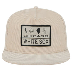 Chicago White Sox Summer Essential Golfer Snapback Hat Khaki