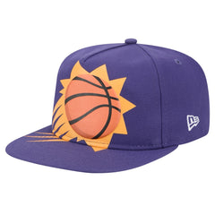 Phoenix Suns Oversized Puff Print Logo Golfer Snapback Hat sale - Purple sale