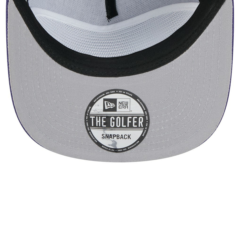 Phoenix Suns Oversized Puff Print Logo Golfer Snapback Hat sale - Purple sale