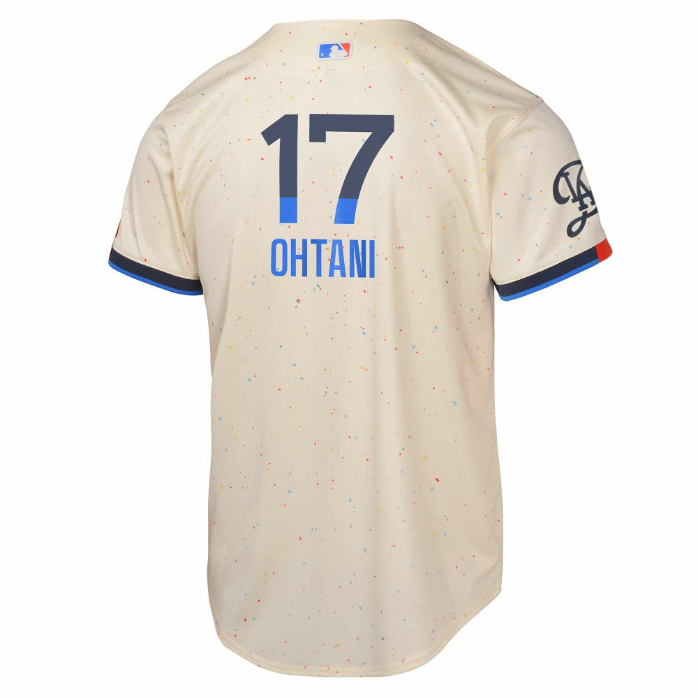 Shohei Ohtani Los Angeles Dodgers Youth 2024 City Connect Limited Player Jersey Cream