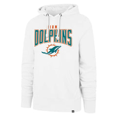 Miami Dolphins '47 Elements Arch Headline Pullover Hoodie - White online