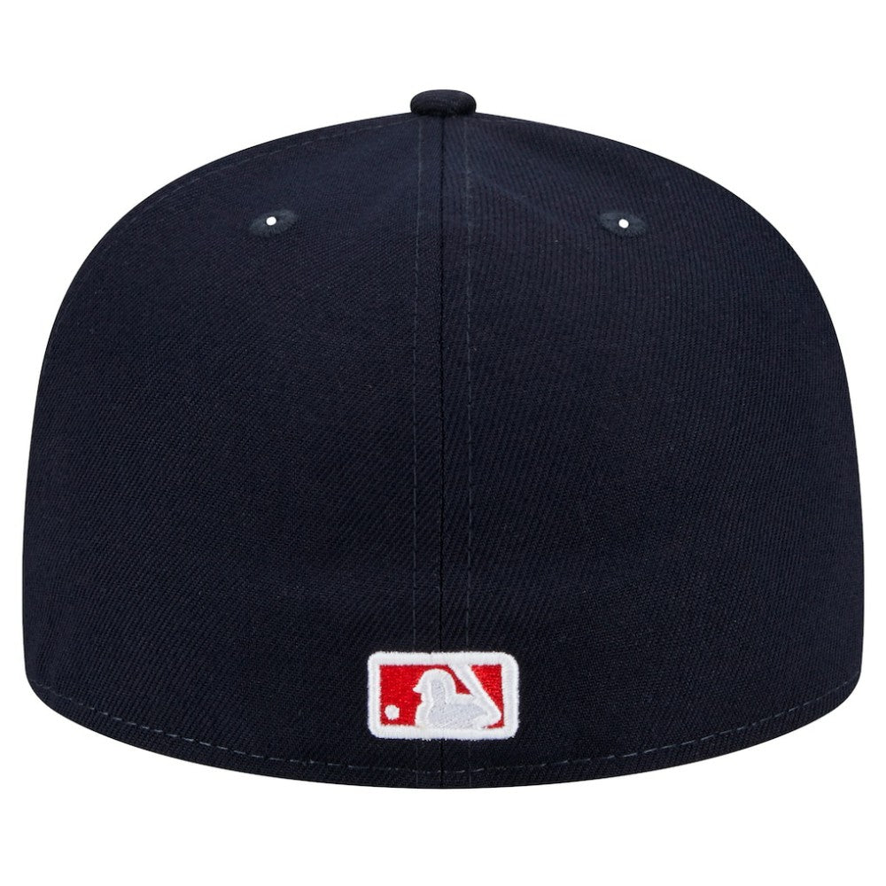 Boston Red Sox Script Sided 59FIFTY Fitted Hat Navy