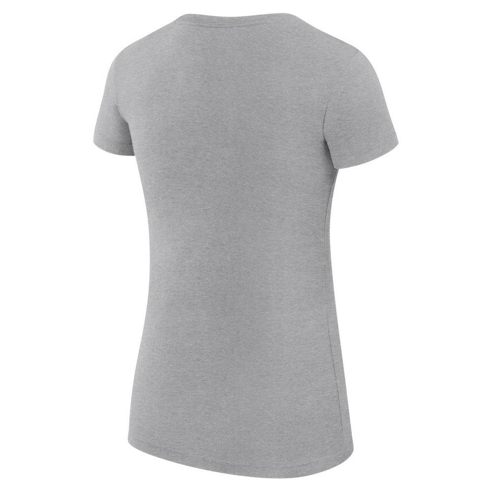 Denver Nuggets G-III 4Her by Carl Banks Women's Super-Slim Fit Lightweight Large City Logo T-Shirt sale - Heather Gray for sale