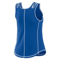 Chicago Cubs WEAR by Erin Andrews Women's Contrast Stitch Tank Top Royal