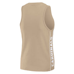 St. Louis Cardinals WEAR by Erin Andrews Women's Tonal Tank Top Tan
