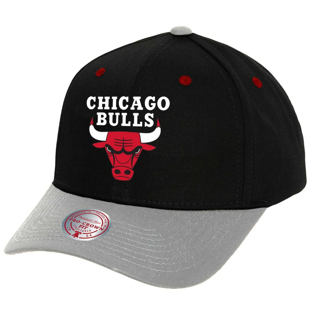 Chicago Bulls Pro Crown Adjustable Hat - Black/Gray sale