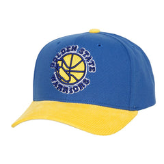 Golden State Warriors Corduroy Pro Crown Adjustable Hat sale - Royal on sale