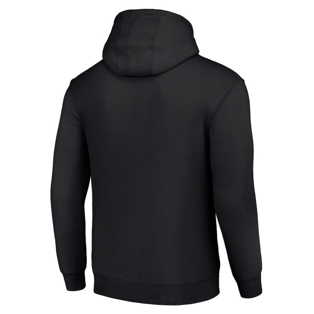 Kansas City Chiefs Starter Unisex Throwback Logo Pullover Hoodie - Black cheap