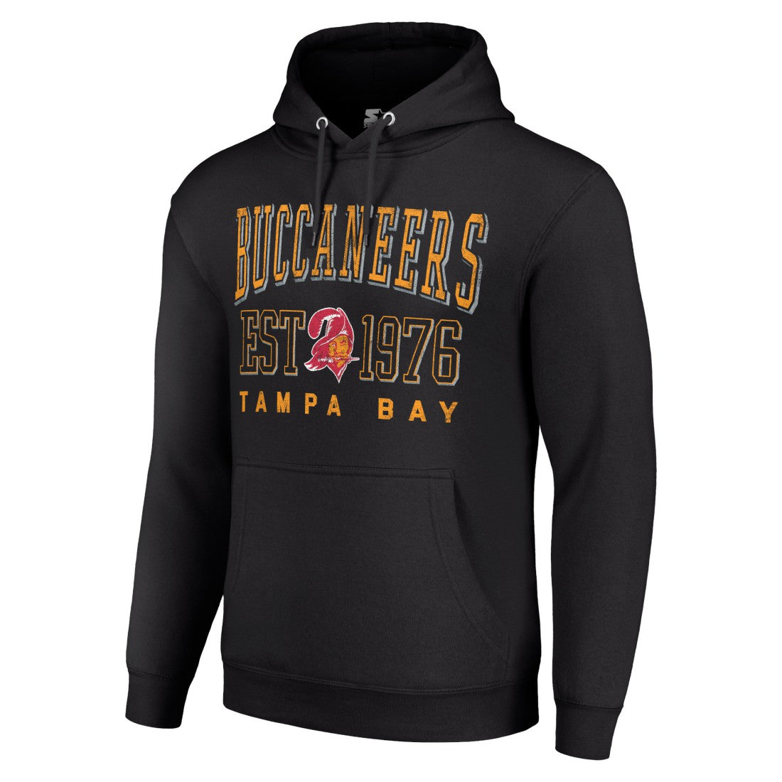 Tampa Bay Buccaneers Starter Unisex Throwback Logo Pullover Hoodie - Black online