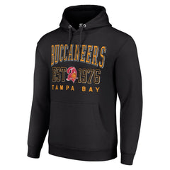 Tampa Bay Buccaneers Starter Unisex Throwback Logo Pullover Hoodie - Black online