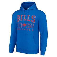 Buffalo Bills Starter Unisex Throwback Logo Pullover Hoodie - Royal outlet