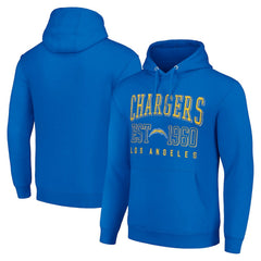 Los Angeles Chargers Starter Unisex Throwback Logo Pullover Hoodie - Royal outlet