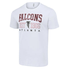 Atlanta Falcons Starter Throwback Logo T-Shirt - White discount
