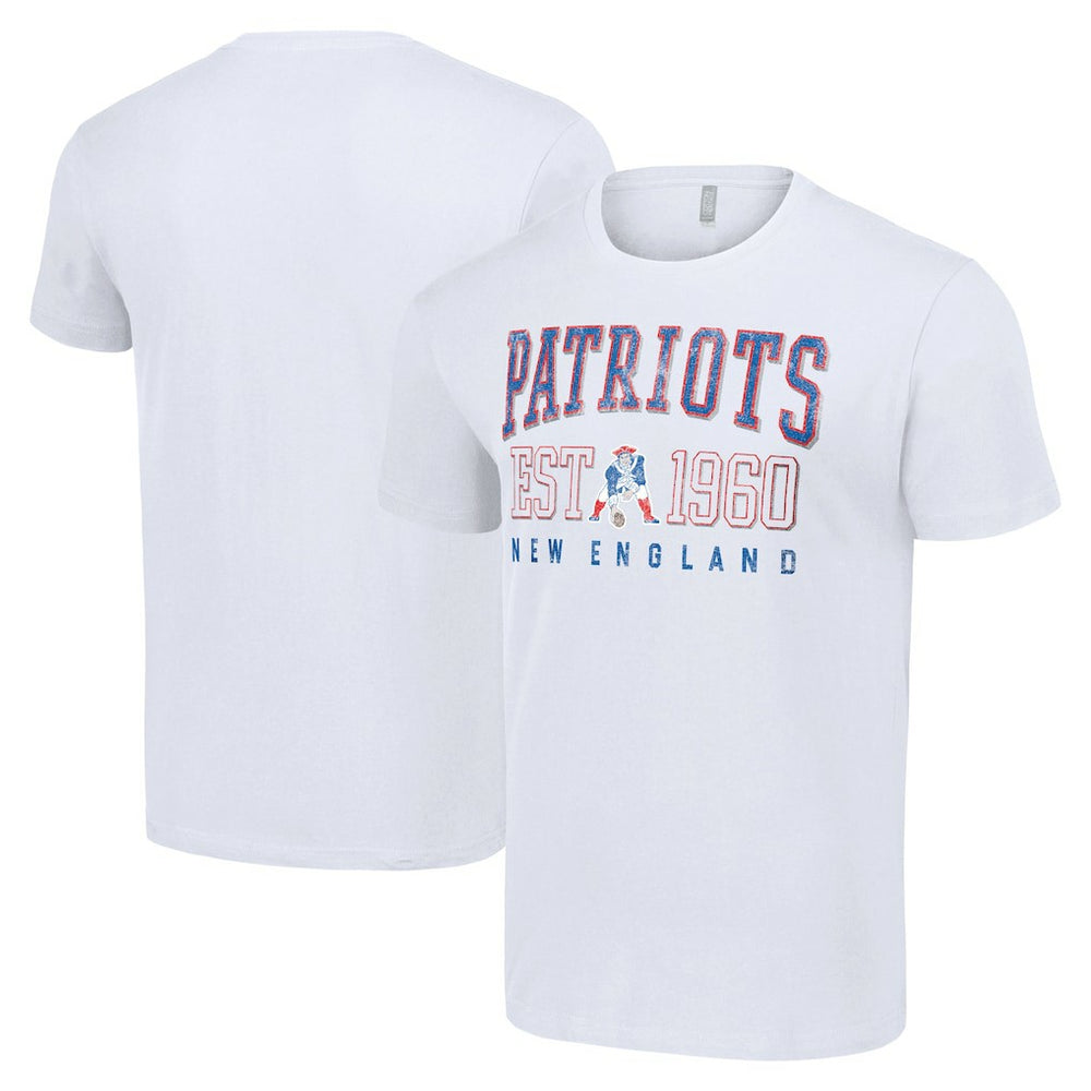 New England Patriots Starter Throwback Logo T-Shirt - White outlet