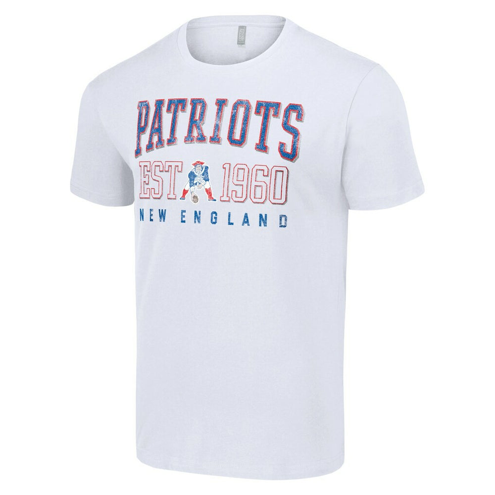 New England Patriots Starter Throwback Logo T-Shirt - White outlet