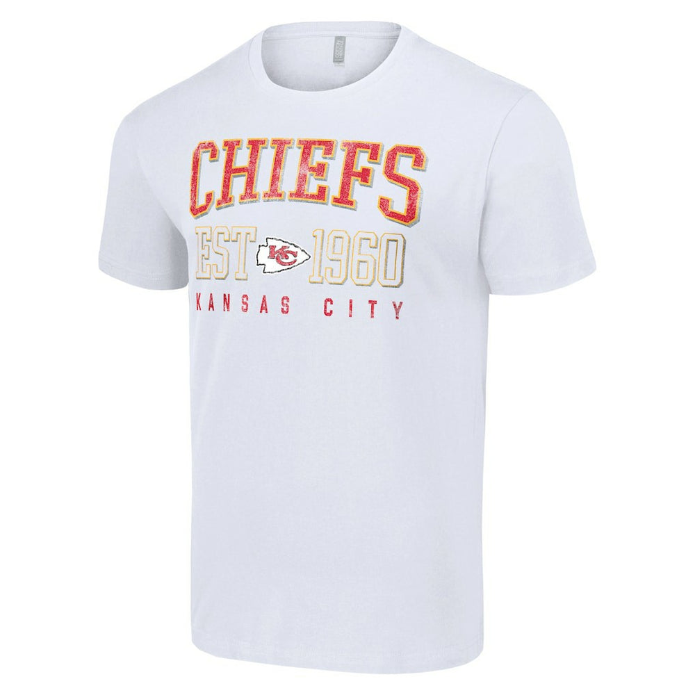Kansas City Chiefs Starter Throwback Logo T-Shirt - White on sale