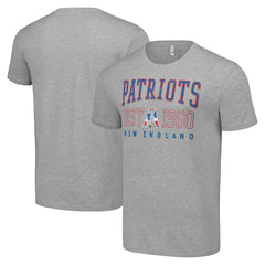 New England Patriots Starter Throwback Logo T-Shirt - Heather Gray sale