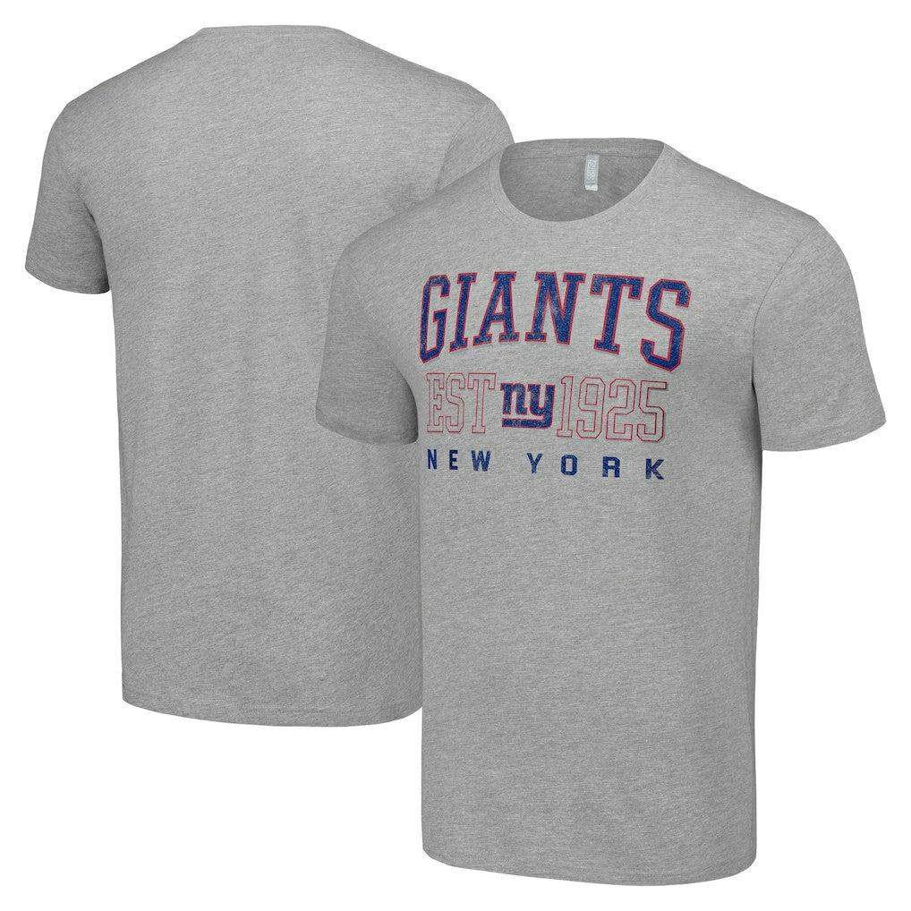 New York Giants Starter Throwback Logo T-Shirt - Heather Gray for sale