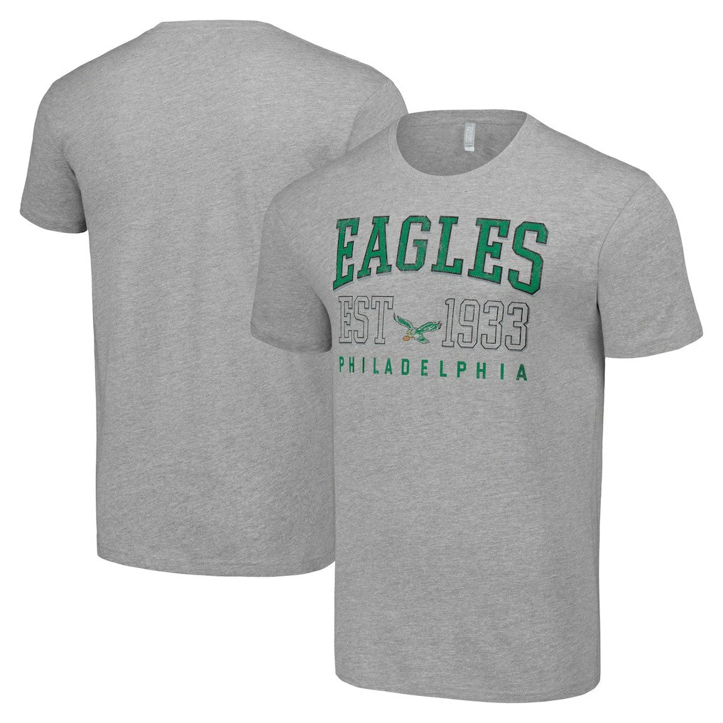 Philadelphia Eagles Starter Throwback Logo T-Shirt - Heather Gray cheap