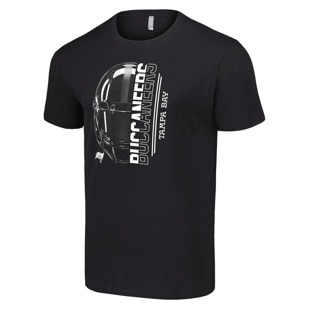 Tampa Bay Buccaneers Starter Half Helmet Logo T-Shirt - Black outlet