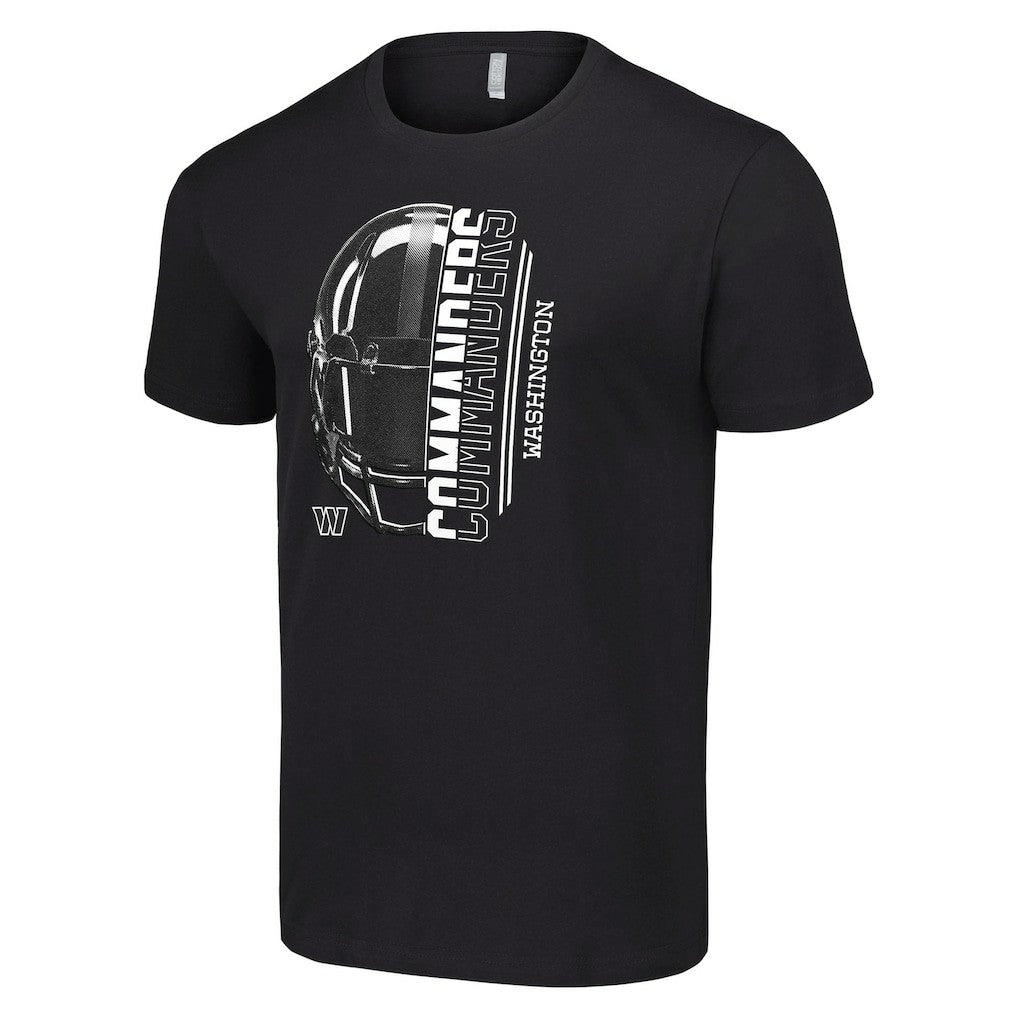 Washington Commanders Starter Half Helmet Logo T-Shirt - Black sale