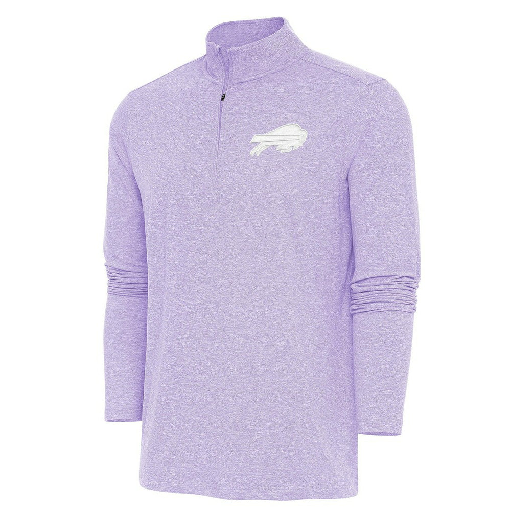 Buffalo Bills Antigua Hunk Quarter-Zip Pullover Top - Lavender outlet