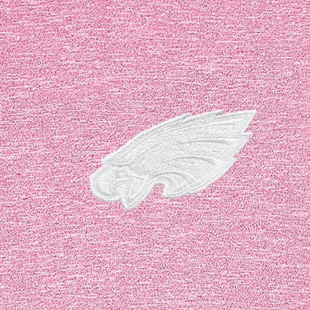 Philadelphia Eagles Antigua Hunk Quarter-Zip Pullover Top - Pink cheap
