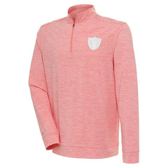 Las Vegas Raiders Antigua Bright Quarter-Zip Pullover Top - Coral outlet