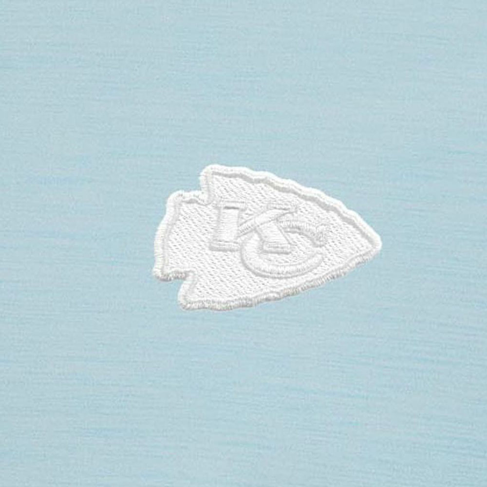 Kansas City Chiefs Antigua Bright Quarter-Zip Pullover Top - Powder Blue sale
