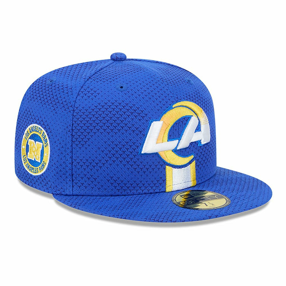 Los Angeles Rams New Era 2024 Sideline 59FIFTY Fitted Hat - Royal for sale