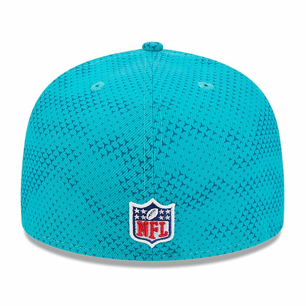 Miami Dolphins New Era 2024 Sideline 59FIFTY Fitted Hat - Aqua on sale