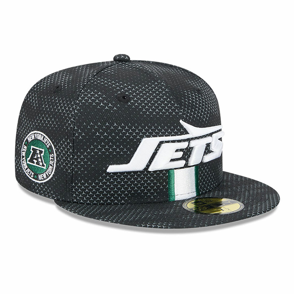 New York Jets New Era 2024 Sideline 59FIFTY Fitted Hat - Black cheap