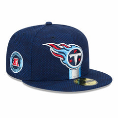 Tennessee Titans New Era 2024 Sideline 59FIFTY Fitted Hat - Navy outlet
