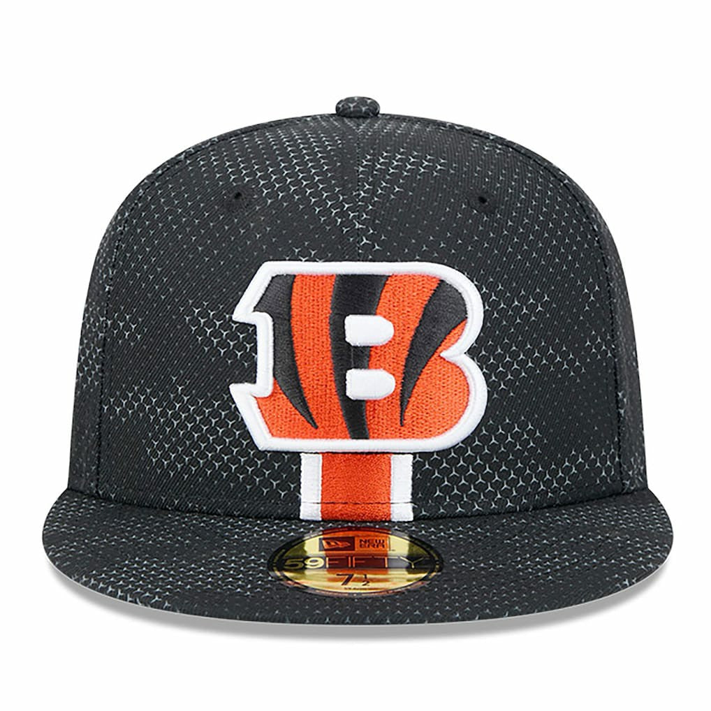 Cincinnati Bengals New Era 2024 Sideline 59FIFTY Fitted Hat - Black for sale