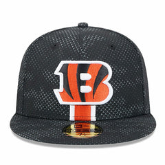 Cincinnati Bengals New Era 2024 Sideline 59FIFTY Fitted Hat - Black for sale