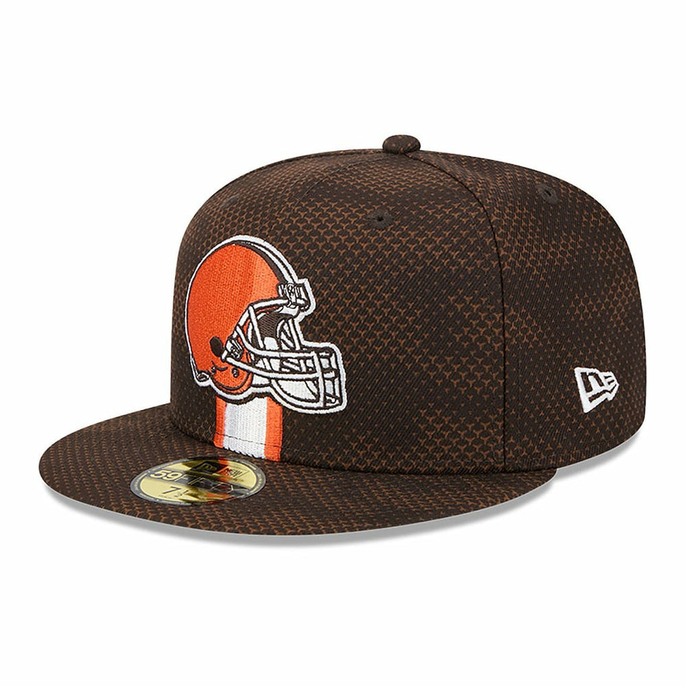 Cleveland Browns New Era 2024 Sideline 59FIFTY Fitted Hat - Brown discount