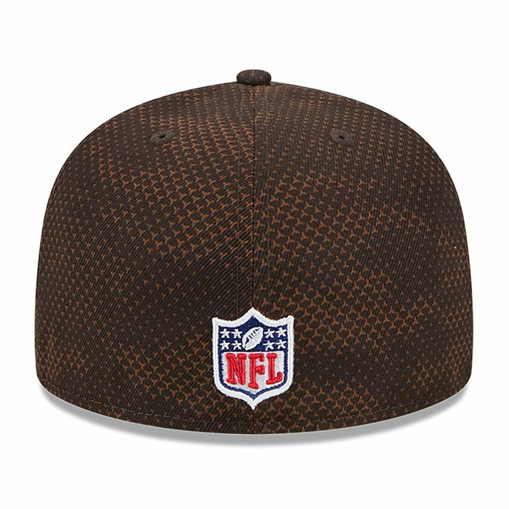 Cleveland Browns New Era 2024 Sideline 59FIFTY Fitted Hat - Brown discount