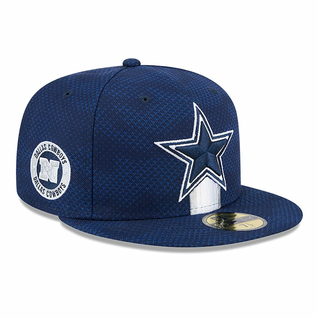 Dallas Cowboys New Era 2024 Sideline 59FIFTY Fitted Hat - Navy discount